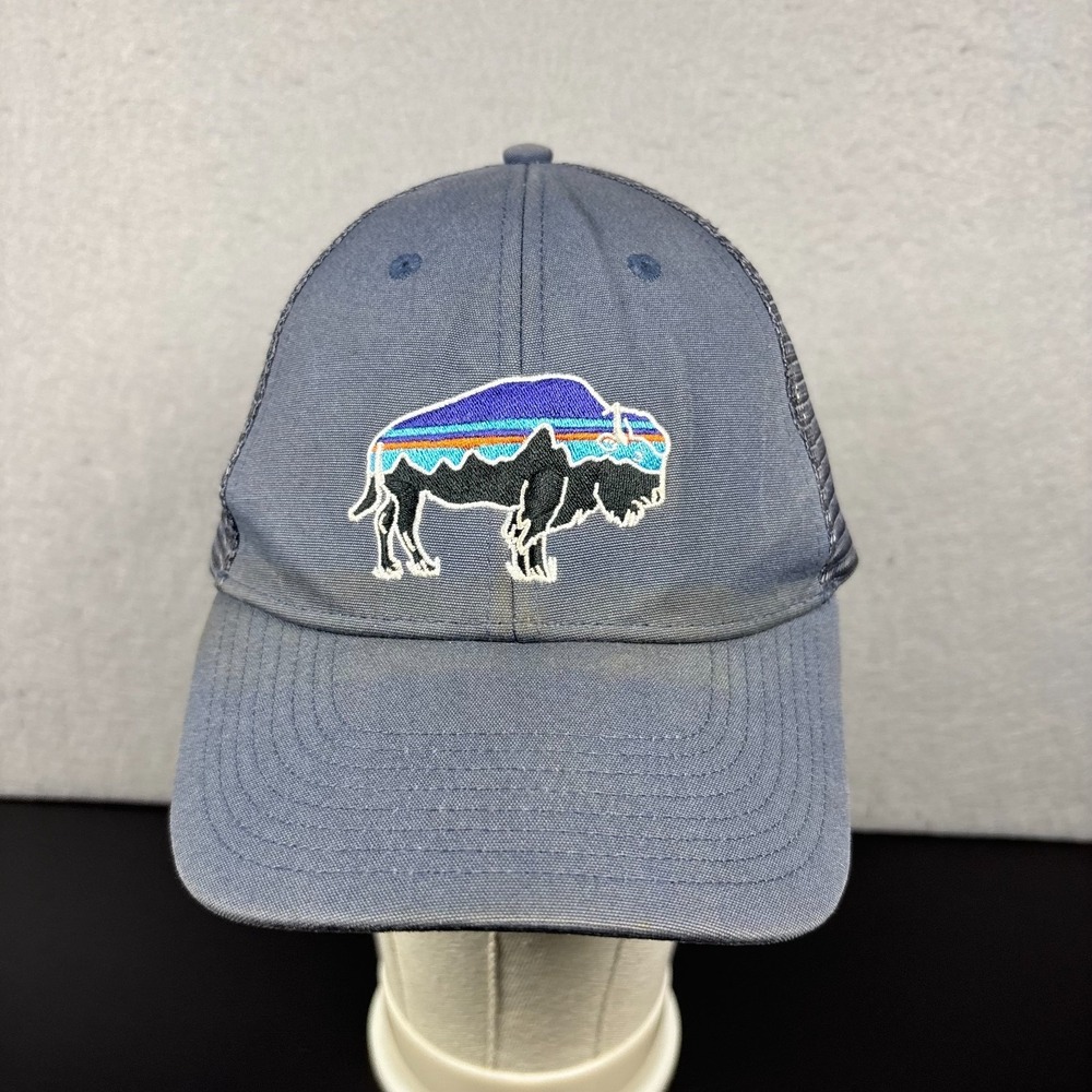 Patagonia Fitz Roy Buffalo Bison Hat Snapback Mesh Back Trucker Cap Unisex OSFM